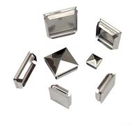 Tappo a piramide resistente alle intemperie in acciaio inossidabile per una maggiore durata (10 pezzi da 30 mm)