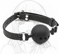 Tappo a sfera in silicone nero, accessori di fase del kit giocattolo degli amanti