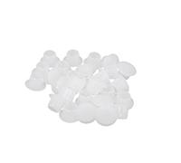 Tappo a Vite in plastica Riutilizzabile con Diametro di 8 mm, Copre i coperchi dei Fori, Bianco 30 Pezzi Clever Treatment