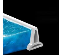 Tappo Acqua PVC Doccia Diga Barriera Pieghevole Secco Bagnato Separazione