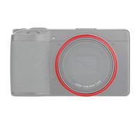 Tappo ad anello in metallo per fotocamera digitale Ricoh GR III GRIII GR3, sostituisce il tappo ad anello originale Ricoh GN-1, protezione per obiettivo per la decorazione dell'obiettivo della