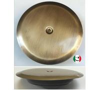 TAPPO AD ESPANSIONE PER POZZETTO DA Ø 100 CON PLACCA BRONZATO - BRONZO