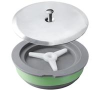 TAPPO AD ESPANSIONE PER SIFONI A PAVIMENTO PIATTELLO 125 mm Diam 100
