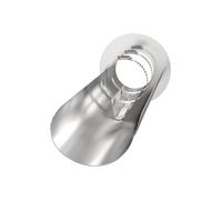 Tappo Antipioggia Per Camino, Cappello Da Camino, Copertura In Metallo Per Canna Fumaria, In Acciaio Inossidabile 304, Per Condotti Di Ventilazione, Camini E Cappe Di Scarico(14*14*25cm/5.1*5.1*9.8in)