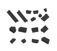 Tappo Antipolvere - 16 Pezzi Copri Porte Per Computer In Silicone Morbido Per RJ45 Audio Laptop PC Tappi Di Protezione Antipvere Cappucci Antipolvere Universali Per Kit Di Protezione Per