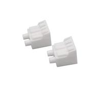 Tappo Antipolvere LC Simplex Duplex 10 Pezzi per Ponticello in Fibra Ottica Pigtail Tappo Antipolvere Quadrato in Plastica Singolo Doppio Coperchio Protettivo, Beige