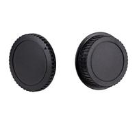 Tappo antipolvere per corpo macchina fotografica Canon EF Mount Canon EOS-1D X Mark III 850D 760D 9000D 1300D 90D 77D 7D 5D e copriobiettivo posteriore per obiettivi Canon EF EF-S