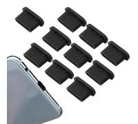 Tappo Antipolvo di tipo C - 10 pz copertura porta di carico in silicone per dispositivi USB -C | Tappi antipolvere per telefoni, laptop, tablet, fotocamere, quaderni, evitare sporco e r