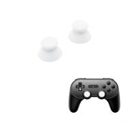 Tappo antiscivolo per joystick per gamepad 8BitDo SN30 Pro e SF30, progettato per una migliore presa e un controllo preciso durante il gioco esteso (bianco)