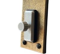 Tappo antivento per buchi di serratura, confezione da 1 pezzo, colore argento, facile da montare a mano, elimina le correnti d'aria. È un prodotto economico che riduce le bollette del riscaldamento,