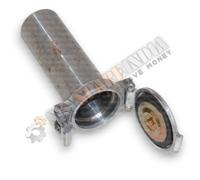 Tappo Aston da 2 1/2" con bocchettone di riempimento lungo in acciaio per...