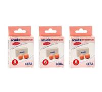 Tappo Auricolare Earplug Scudo In Cera 6 Coppie 12 St