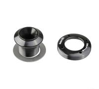 Tappo autoestraente in lega di alluminio per bicicletta per SRAM per pedivelle DUB da 8 mm Hex Black CNC lavorato a macchina pezzo di ricambio per la manutenzione del ciclismo