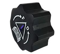 Tappo Benzina per Auto Coperchio Benzina Copertura per auto, tappo del serbatoio dell'acqua del radiatore del motore, ricambio per Peugeot 106, 206, 207, 208, 307 e 308.