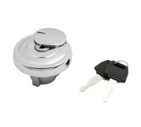 Tappo Benzina Per Moto Per XVS125 Drag Star | Materiale Metallo Cromato Con Chiave Tappo Del Serbatoio Del Gas Carburante