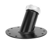 Tappo Benzina Universale Bocchettone di riempimento per celle a combustibile per auto a 45 gradi con tappo e base, per tubi rapido, accessori per(A)