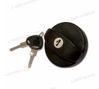 Tappo Bocchettone Acqua nero con chiavi New System Camper Caravan Campeggio