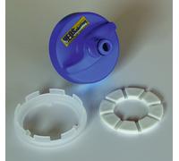 Tappo Bocchettone Blu Heos con Attacco Rapido Camper Caravan