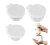 Tappo bottiglia capovolta, kit tappi di scarico bottiglia 3X, tappi bottiglia a rovescio shampoo, coperchi, guarnizione sicura per balsamo, lozione, ketchup