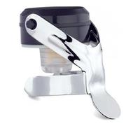 Tappo bottiglia supertappo universale STOPPER Nero e Cromo 19 20R