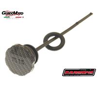 TAPPO CARBON LOOK ASTA SERBATOIO BENZINA CICLOMOTORI CIAO P PX FL PIAGGIO CARBON