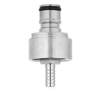 Tappo Carbonatazione per Bottiglia Birra in Acciaio Inossidabile - Adattatore Ricarica SodaStream, Chiusura Ermetica Riutilizzabile per Bottiglie di Vetro e Plastica