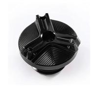 Tappo carburante Bulloni Tappo Dell'olio Motore Protezione Tappo Serbatoio Carburante Per Z900 Z650 Z800 Z400 Z1000 Z1000R Z1000SX Z900RS Z125(Nero)