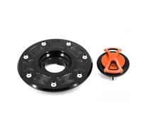 Tappo carburante Coperchio Del Serbatoio Del Carburante Motocicletta Senza Chiave Per Per NINJA ZX6R ZX9R ZR7 ZZR 1100 600 GPZ500(Arancia)