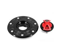 Tappo carburante For ZX6R ZX7R ZX9R ZZR 1100 600 400 250 For NINJA 500R KLE500 Motorcycle Fuel Tank Cover Oil Cap(ROSSO)