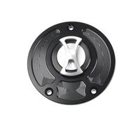 Tappo carburante Per Per Ninja ZX-6R 636 ZX636R 2007-2018 2012 2013 2014 2015 2016 ZX6R ZX 6R Tappo Serbatoio Carburante Moto Senza Chiave(ARGENTO)