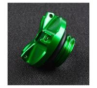 Tappo carburante Per Z800 Z900 RS Z650 Z Z500 Z400 Z1000 R SX Per Ninja 650 Motocicletta Tappo Serbatoio Carburante E Coppa Olio Motore M19x2,5(VERDE)