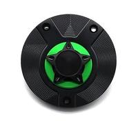 Tappo carburante Per ZX-10R 2006-2016 ZX-6R ZX-636R 2007-2016 Zx10r Zx6r 636 Zx636r CNC Motocicletta Coperchio Carburante Anteriore(VERDE)