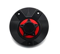 Tappo carburante Per ZX-10R 2006-2016 ZX-6R ZX-636R 2007-2016 Zx10r Zx6r 636 Zx636r CNC Motocicletta Coperchio Carburante Anteriore(ROSSO)