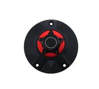 Tappo carburante Per ZX10R 12R 1400 14R 6R 636R 6RR 9R ZZR 1400 1200 ER400 KLE650 KLZ1000 Tappo Serbatoio Carburante Senza Chiave Moto(ROSSO)