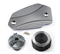 Tappo carburante Protezione Tappo Liquido Freni Anteriore E Posteriore Motocicletta E Tappo Serbatoio Per Z 900 Z 800 Z 650 Z650 Z900 Z800 2013-2024(A-S-titanium)