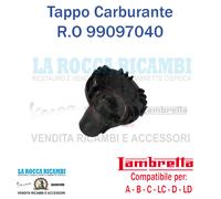 Tappo Carburante Serbatoio Lambretta 125 A - B - C - LC - D - LD Dal 1947 Al