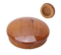 Tappo Centrale del Volante della Barca Cappucci del Volante della Barca 2 3 8 Tappo Centrale del Volante Marino in Legno di Teak 63,5 Mm 2,5 Pollici Finitura Lucida in Legno di