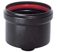 TAPPO CIECO PELLET NERO OPACO SAVE CM 10