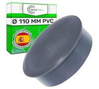 Tappo con Diametro Ø 110 mm in PVC Tappo è Progettato per Coprire il Tubo di Scarico - Garanzia di 5 Anni - MADE IN SPAIN - ONIX TECH