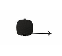Tappo Copri Gancio Traino Paraurti Posteriore Nero Goffrato Compatibile Per Nemo Modello Dal 01/2008-04/2016 Codice Originale 735460425