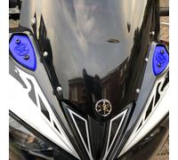 Tappo copri placche blocco base specchietto moto BLANKING per Yamaha FZ1 FZ1000