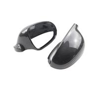 Tappo Copri Specchietto Calotta Specchietto Retrovisore Laterale Per Per GOLF 5 6 Plus Per Jetta MK5 Per Passat B5.5 B6 Per EOS Effetto Fibra Carbonio Nero(Aspetto in fibra di carbonio)