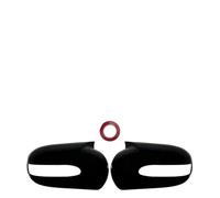 Tappo Copri Specchietto Laterale Per Mercedes Classe E C W211 W203 2001-2007 Parti Styling Car Porta Laterale Retrovisore Tappi Di Copertura Specchio Laterale Calotte Specchio(Gloss Black1)