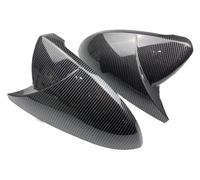 Tappo Copri Specchietto Laterale Per VW Per Golf 7/7.5 Per Lamando 2015-2018 Copertura Specchietto Retrovisore Laterale 1 Paio Adesivo Rivestimento Alloggiamento Porta(Carbon Look)