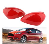 Tappo copri specchietto retrovisore lato passeggero rosso per Ford Fiesta MK7 20