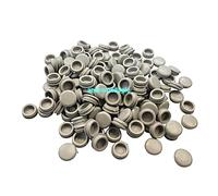 TAPPO COPRIFORO Ø 12 MM IN GOMMA 100 PZ GRIGIO Tappini copriforo per fori diametro 12 mm in gomma mediamente morbida di colore grigio