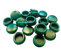 TAPPO COPRIFORO Ø 12 MM IN GOMMA 20 PZ VERDE Tappini copriforo per fori diametro 12 mm in gomma mediamente morbida di colore verde