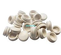 TAPPO COPRIFORO Ø 14 MM IN GOMMA 20 PZ BIANCO Tappini copriforo per fori diametro 14 mm in gomma mediamente morbida di colore Bianco