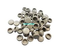 TAPPO COPRIFORO Ø 14 MM IN GOMMA 50 PZ GRIGIO Tappini copriforo per fori diametro 14 mm in gomma mediamente morbida di colore grigio