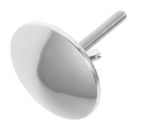 Tappo Copriforo in Acciaio Inox per Lavello e Lavabo, Argento
